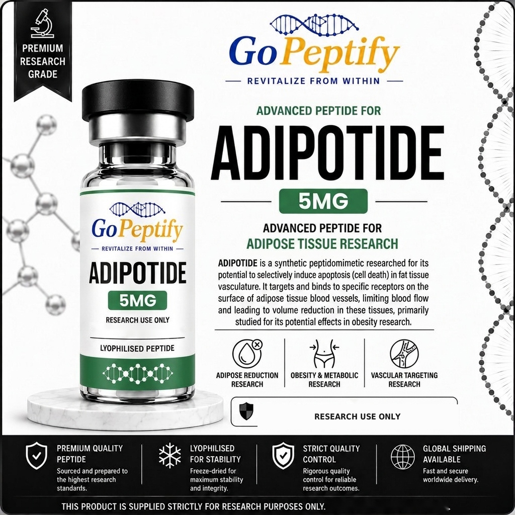 Adipotide research vial