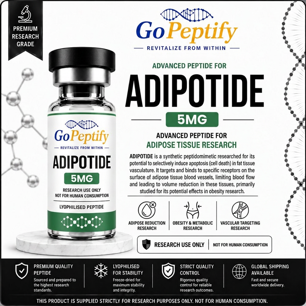 Adipotide research vial