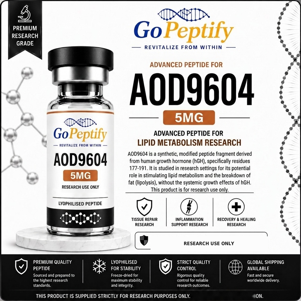 AOD9604 research vial
