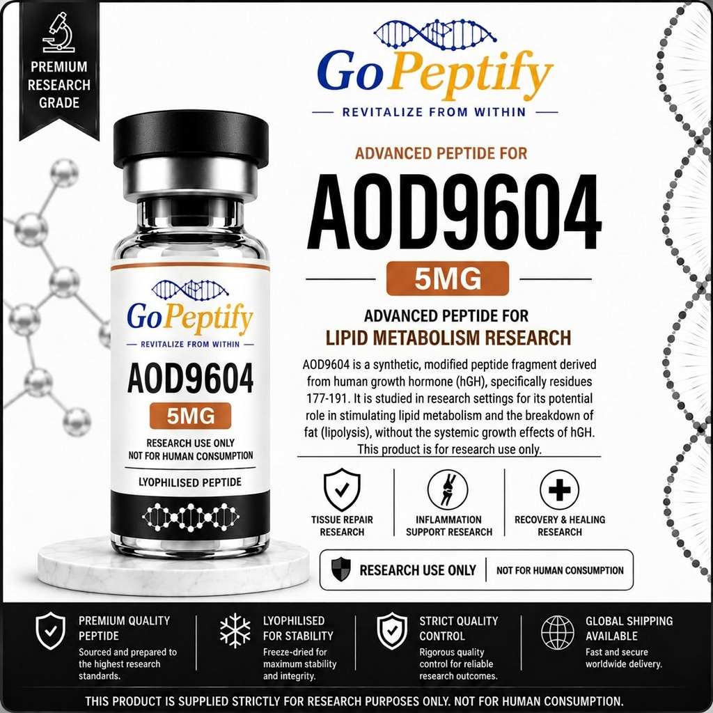 AOD9604 research vial