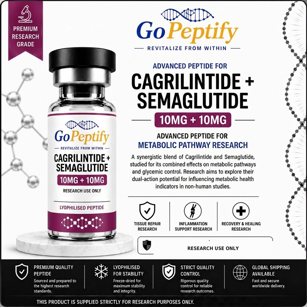 Cagrilintide + Semaglutide research vial
