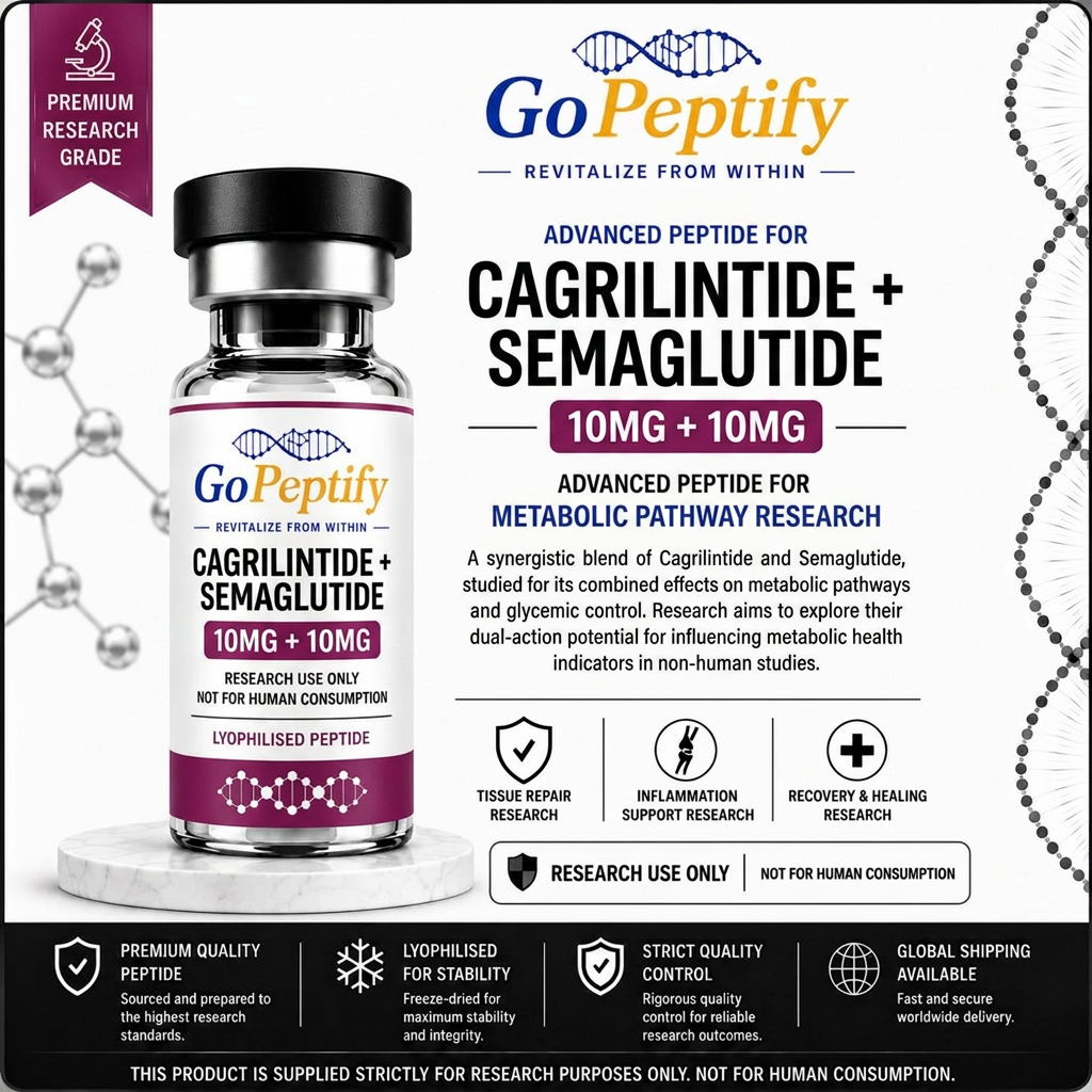 Cagrilintide + Semaglutide research vial