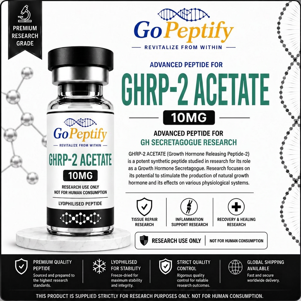 GHRP-2 Acetate research vial