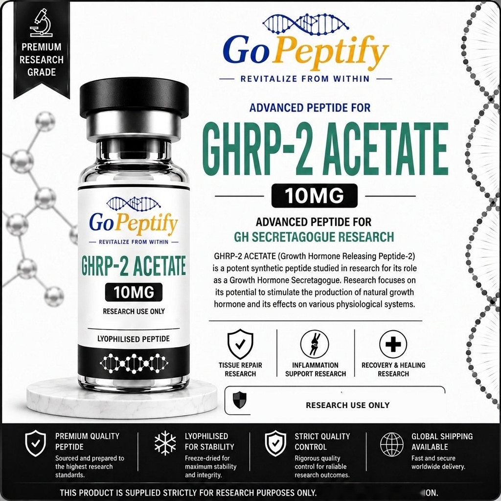 GHRP-2 Acetate research vial