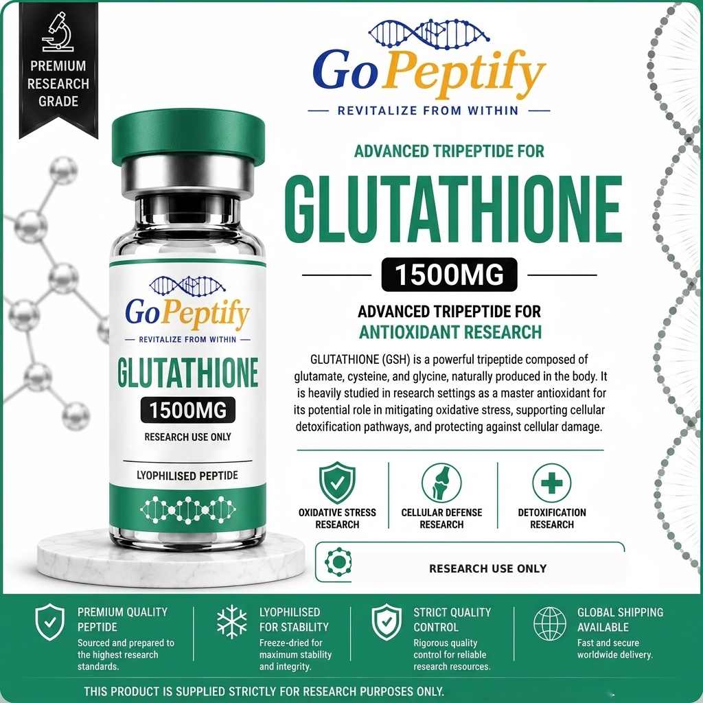 Glutathione research vial