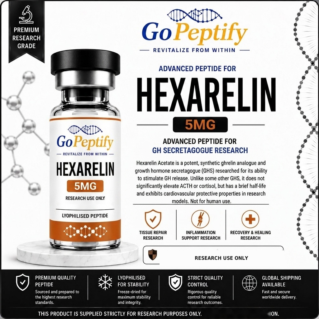 Hexarelin Acetate research vial