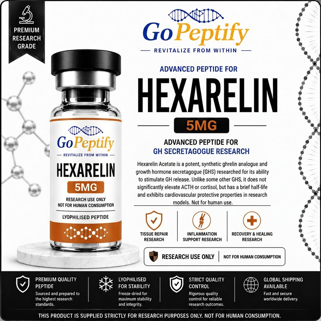Hexarelin Acetate research vial