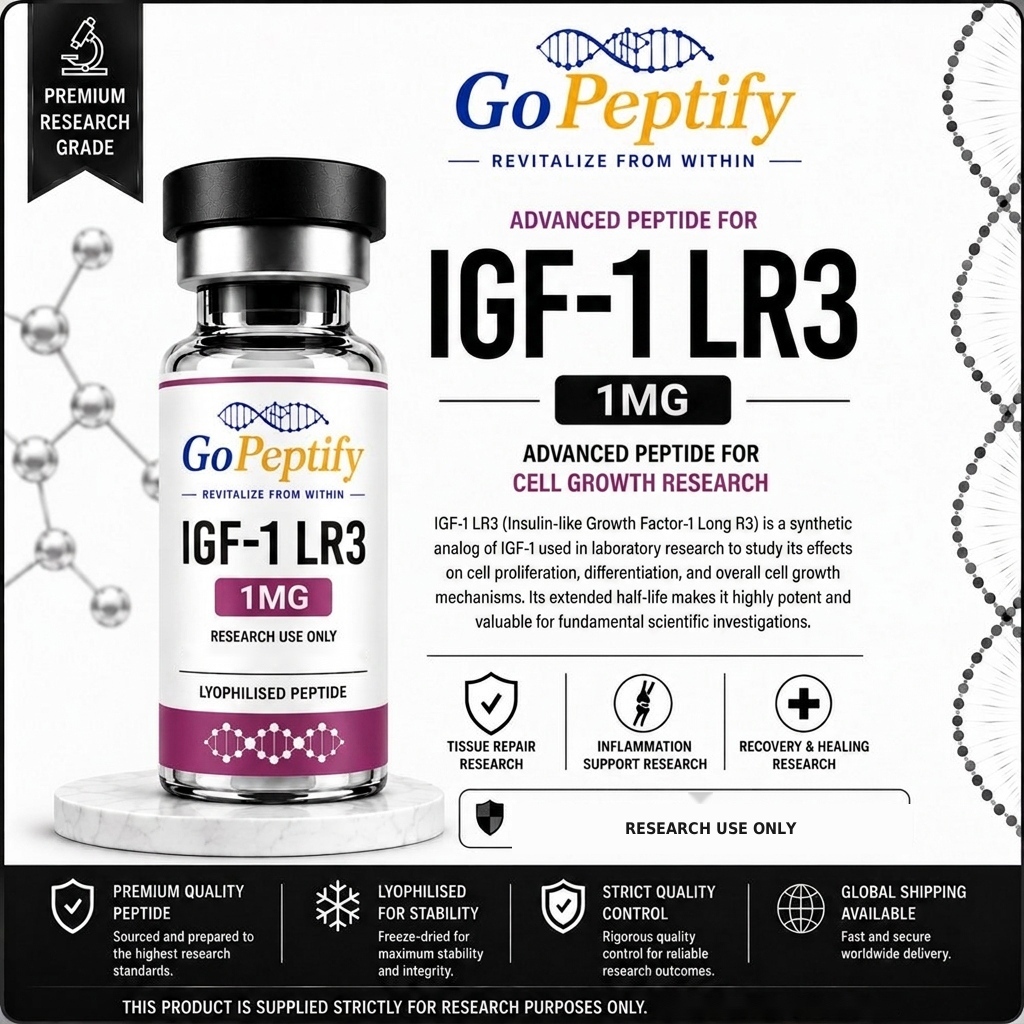 IGF-1 LR3 research vial