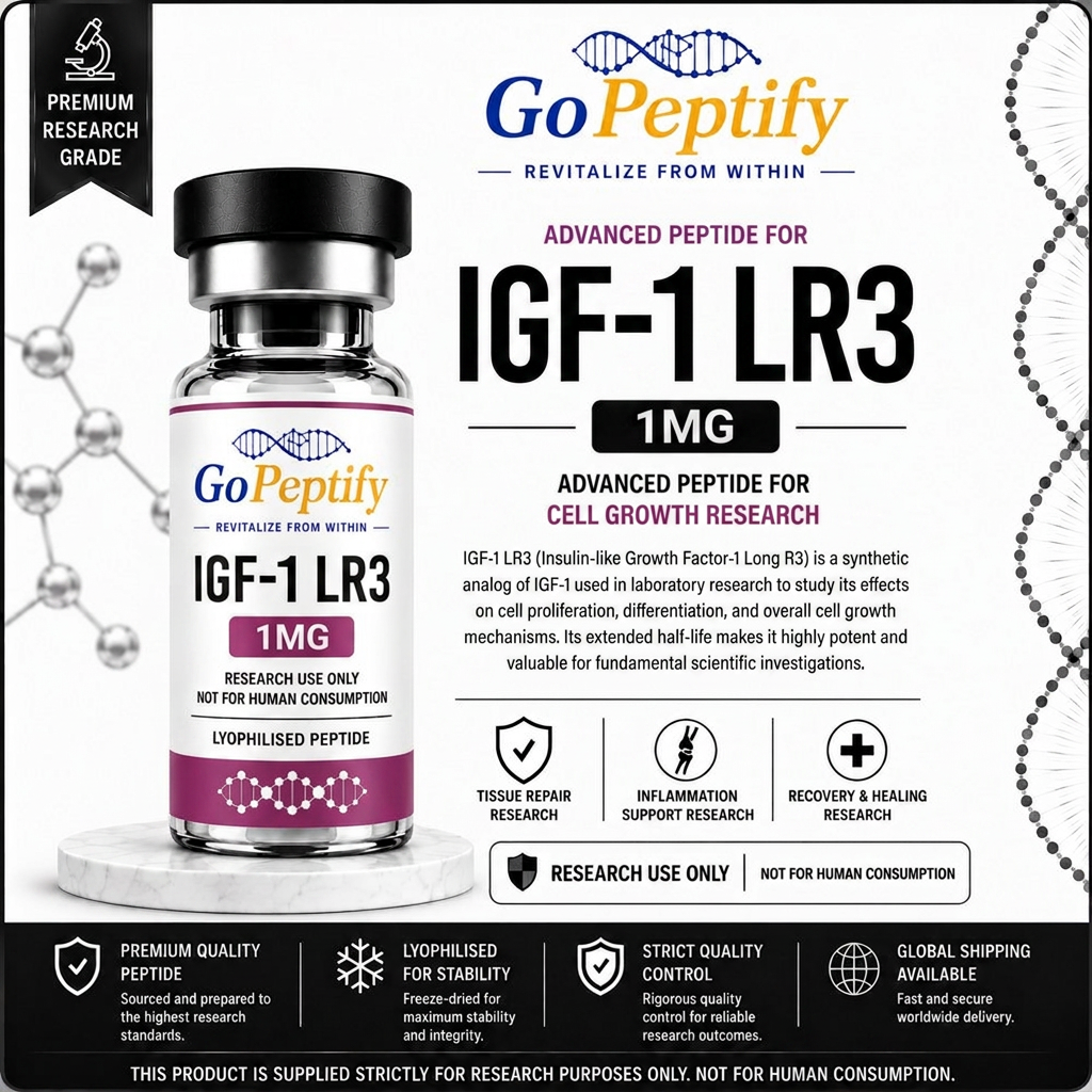 IGF-1 LR3 research vial