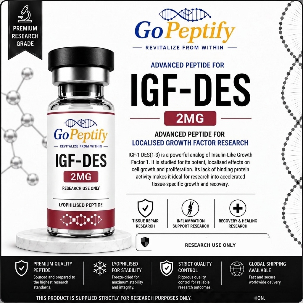 IGF-DES research vial