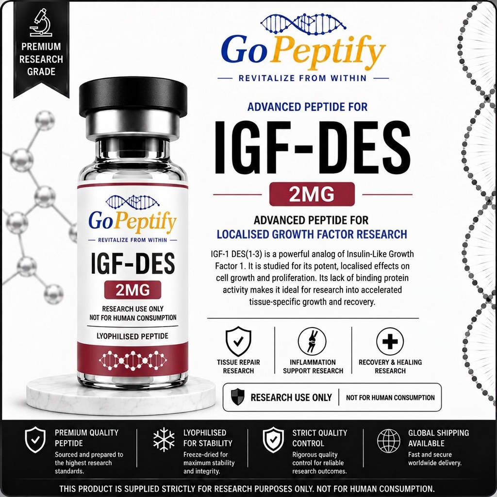 IGF-DES research vial
