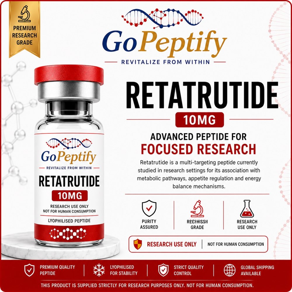 Retatrutide 10mg research vial