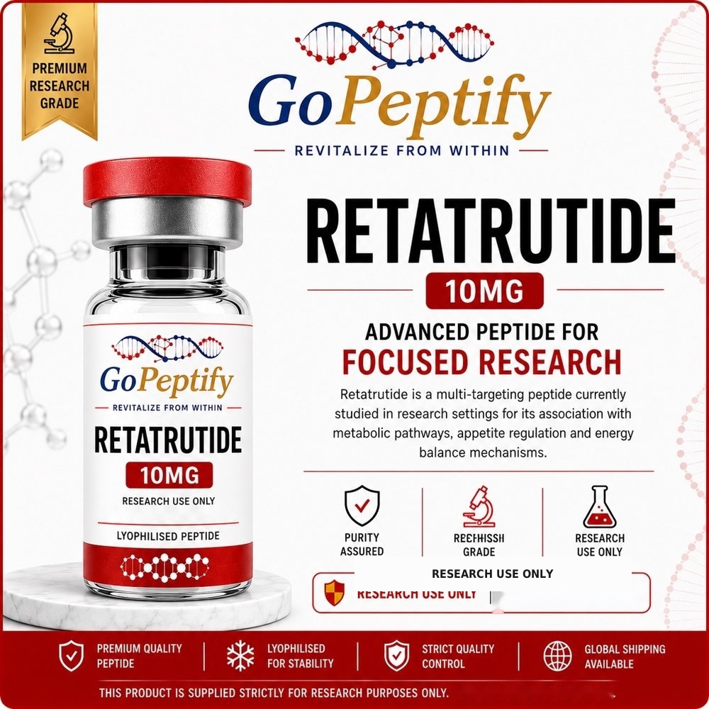 Retatrutide 10mg research vial