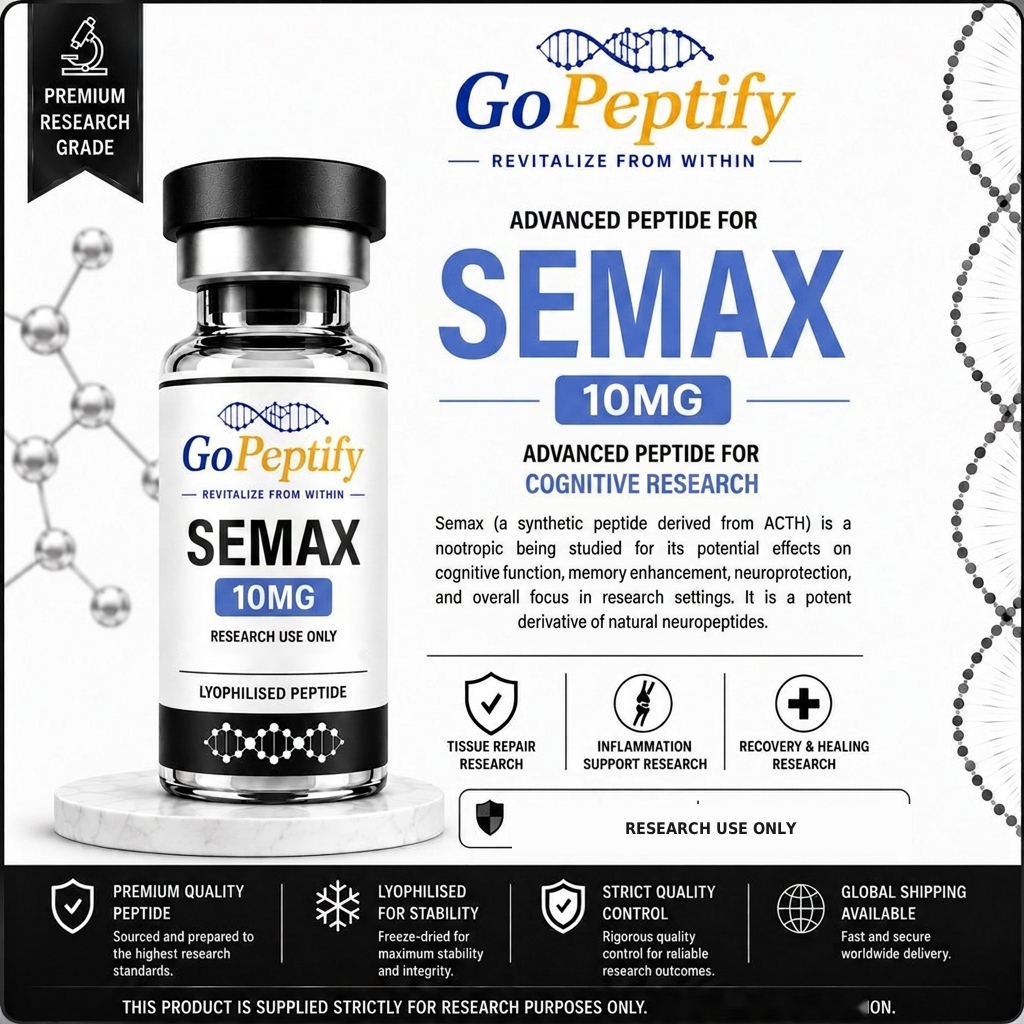 Semax research vial