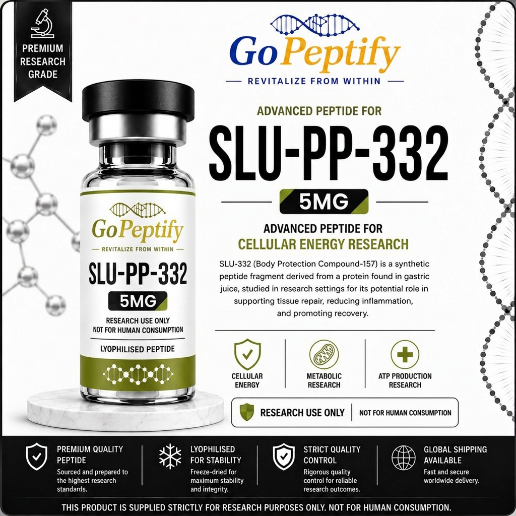 SLU-PP-332 research vial