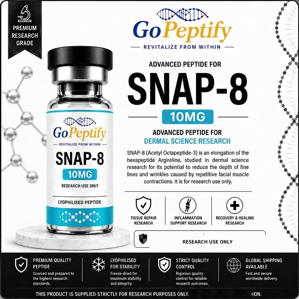 Snap-8 research vial