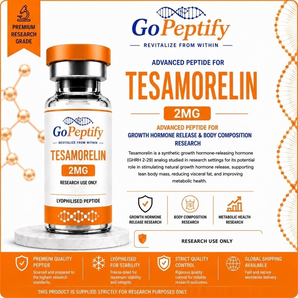 Tesamorelin 10mg research vial